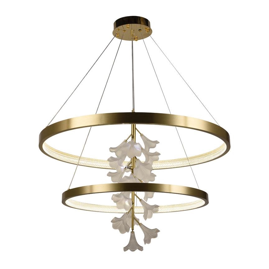 LED Fényerőszabályzós csillár kábellel LED/100W/230V 3000-6500K + távirányító