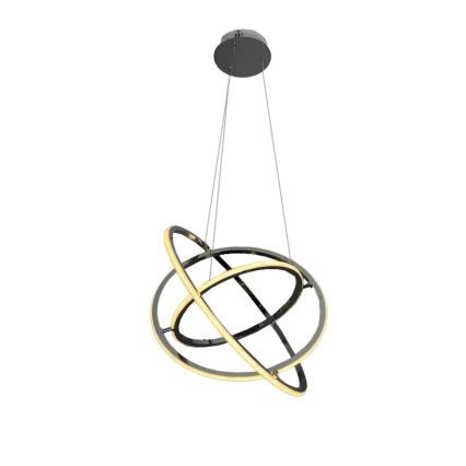 LED állítható fényerejű csillár kábellel LED/105W/230V 3000-6500K átm. 60 cm + távirányító