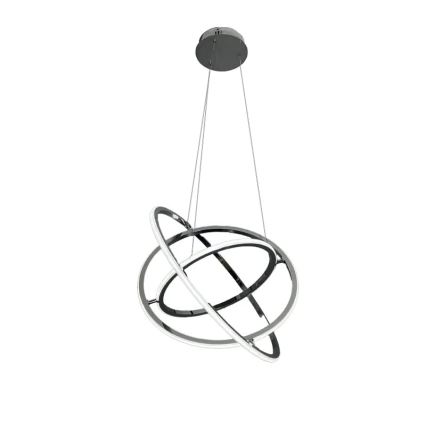 LED állítható fényerejű csillár kábellel LED/105W/230V 3000-6500K átm. 60 cm + távirányító