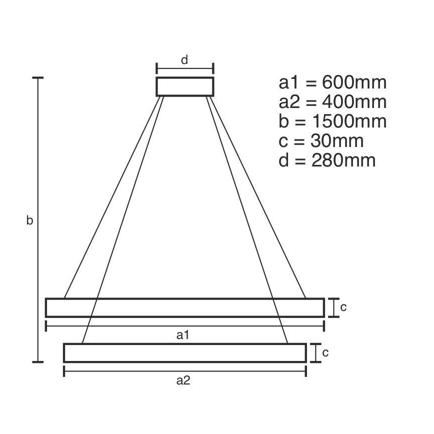 LED állítható fényerejű kristály csillár kábelre LED/115W/230V 3000-6500K ezüst + távirányító