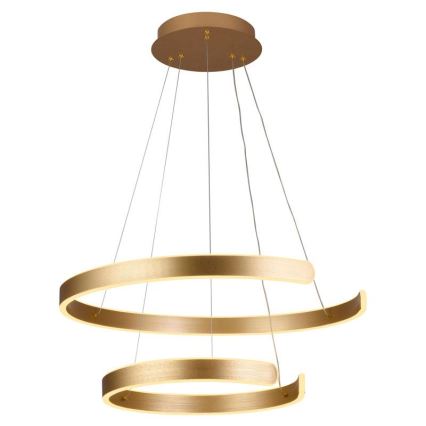 LED Fényerőszabályzós csillár kábellel LED/120W/230V 3000-6500K átm. 60 cm + távirányító