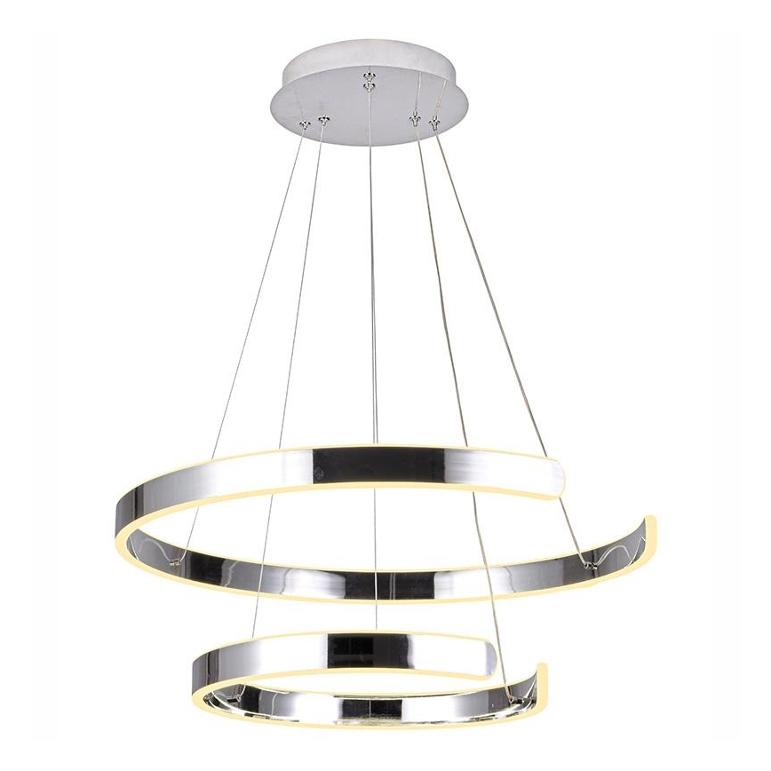 LED Fényerőszabályzós csillár kábellel LED/120W/230V 3000-6500K átm. 60 cm + távirányító