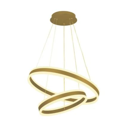 LED Fényerőszabályzós csillár kábellel LED/135W/230V 3000-6500K átm. 60 cm + távirányító