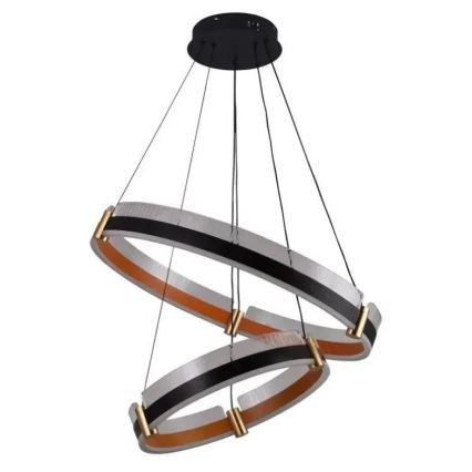 LED Fényerőszabályzós csillár kábelre szerelve LED/140W/230V 3000-6500K átm. 60 cm + távirányító