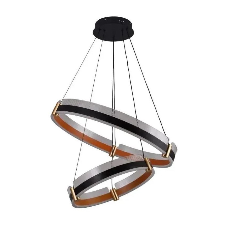 LED Fényerőszabályzós csillár kábelre szerelve LED/140W/230V 3000-6500K átm. 60 cm + távirányító