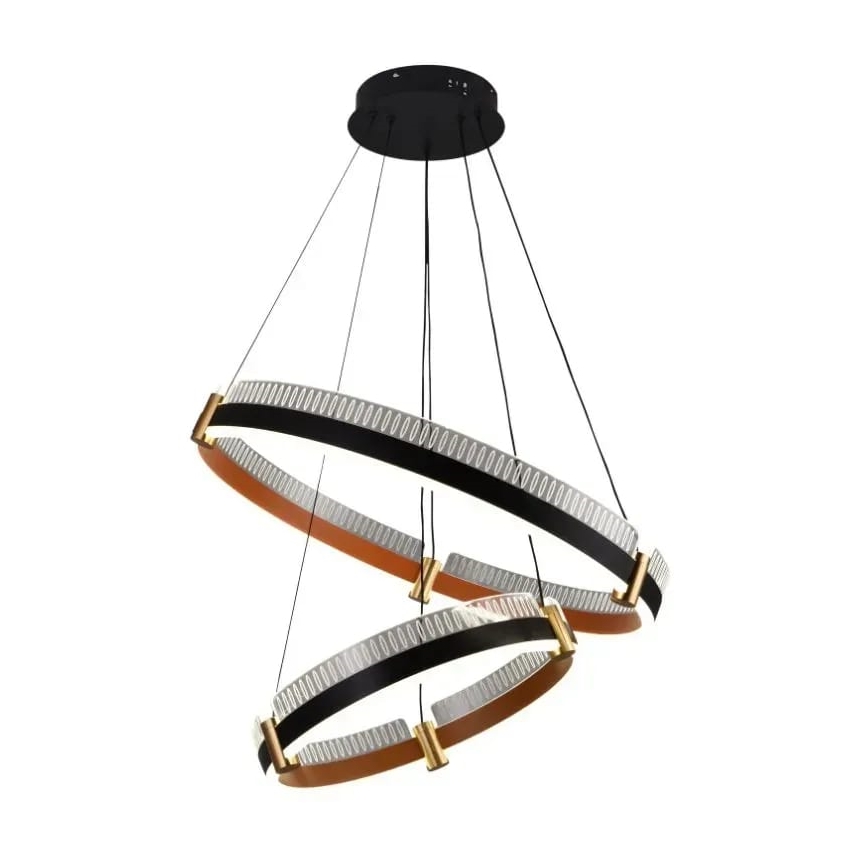 LED Fényerőszabályzós csillár kábelre szerelve LED/140W/230V 3000-6500K átm. 60 cm + távirányító