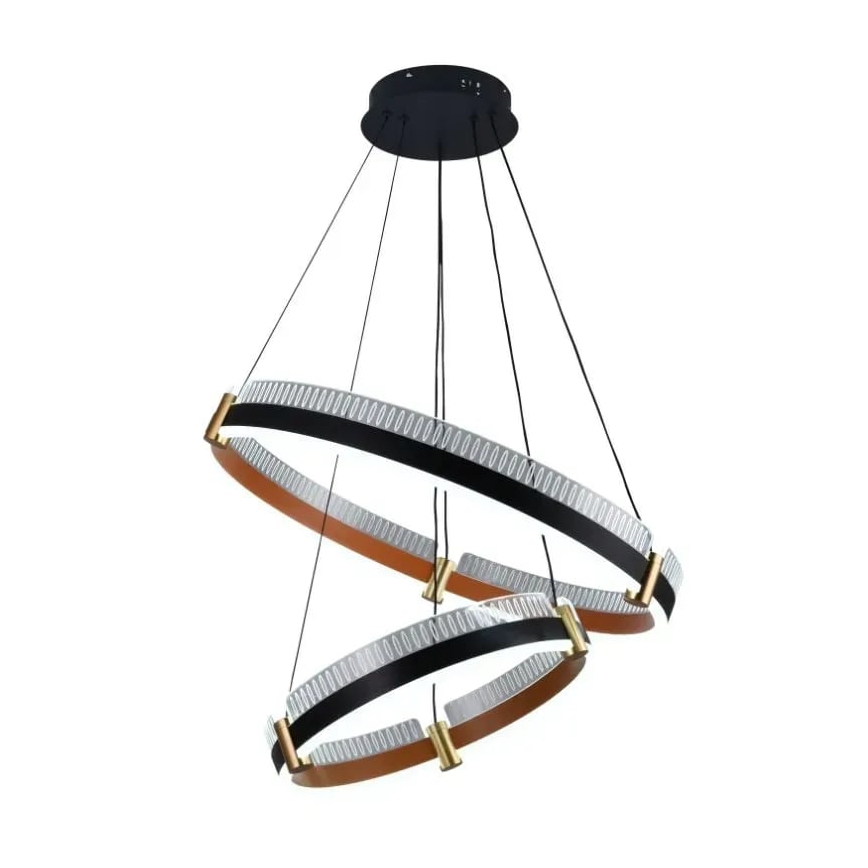 LED Fényerőszabályzós csillár kábelre szerelve LED/140W/230V 3000-6500K átm. 60 cm + távirányító