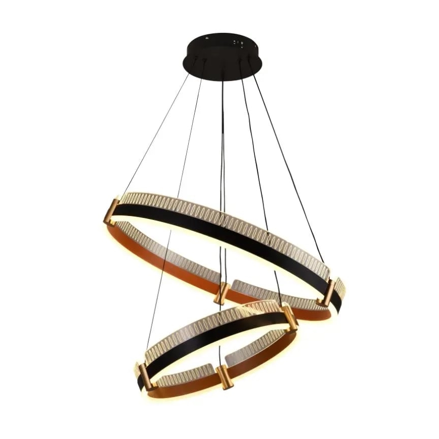 LED Fényerőszabályzós csillár kábelre szerelve LED/140W/230V 3000-6500K átm. 60 cm + távirányító