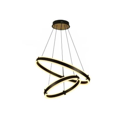 LED Fényerőszabályzós csillár kábelre szerelve LED/140W/230V 3000-6500K átm. 60 cm + távirányító