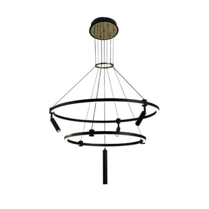 LED Fényerőszabályzós csillár kábellel LED/140W/230V 3000-6500K + távirányító