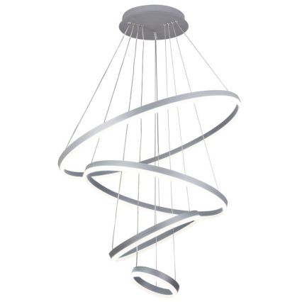 LED Fényerőszabályzós csillár kábellel LED/165W/230V 3000-6500K átm. 80 cm + távirányító