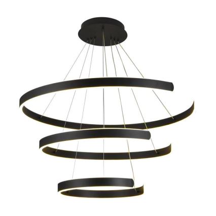 LED Fényerőszabályzós csillár kábellel LED/220W/230V 3000-6500K átm. 80 cm + távirányító