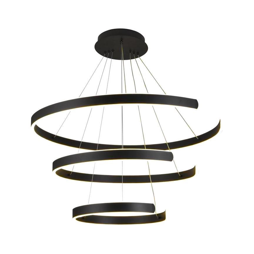 LED Fényerőszabályzós csillár kábellel LED/220W/230V 3000-6500K átm. 80 cm + távirányító