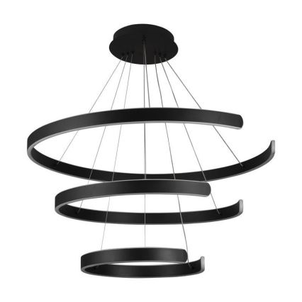 LED Fényerőszabályzós csillár kábellel LED/220W/230V 3000-6500K átm. 80 cm + távirányító