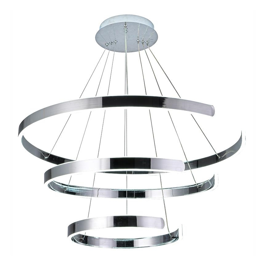 LED Fényerőszabályzós csillár kábellel LED/220W/230V 3000-6500K átm. 80 cm + távirányító