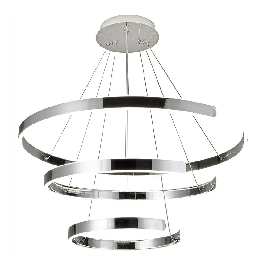 LED Fényerőszabályzós csillár kábellel LED/220W/230V 3000-6500K átm. 80 cm + távirányító