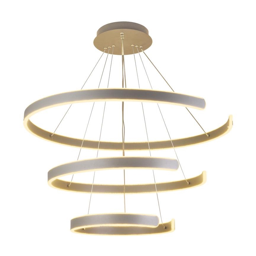 LED Fényerőszabályzós csillár kábellel LED/220W/230V 3000-6500K átm. 80 cm + távirányító