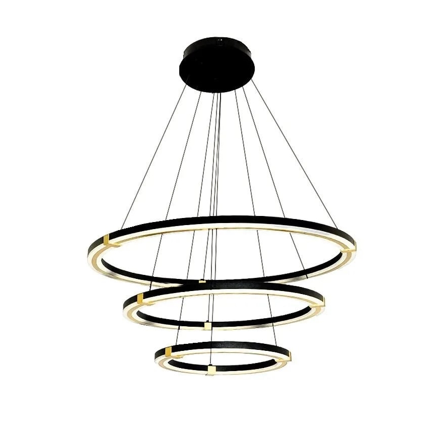 LED Fényerőszabályzós csillár kábellel LED/235W/230V 3000-6500K átm. 80 cm + távirányító