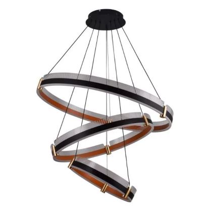 LED Fényerőszabályzós csillár kábellel LED/240W/230V 3000-6500K átm. 80 cm + távirányító