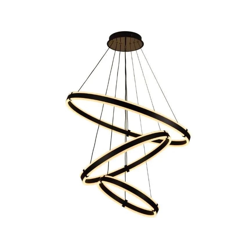 LED Fényerőszabályzós csillár kábelre szerelve LED/250W/230V 3000-6500K átm. 80 cm + távirányító