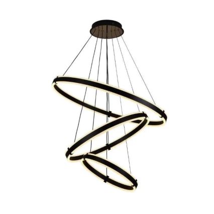 LED Fényerőszabályzós csillár kábelre szerelve LED/250W/230V 3000-6500K átm. 80 cm + távirányító