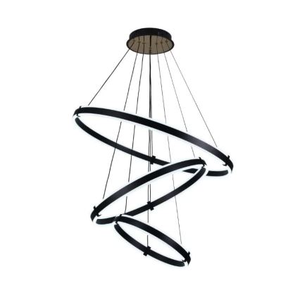 LED Fényerőszabályzós csillár kábelre szerelve LED/250W/230V 3000-6500K átm. 80 cm + távirányító