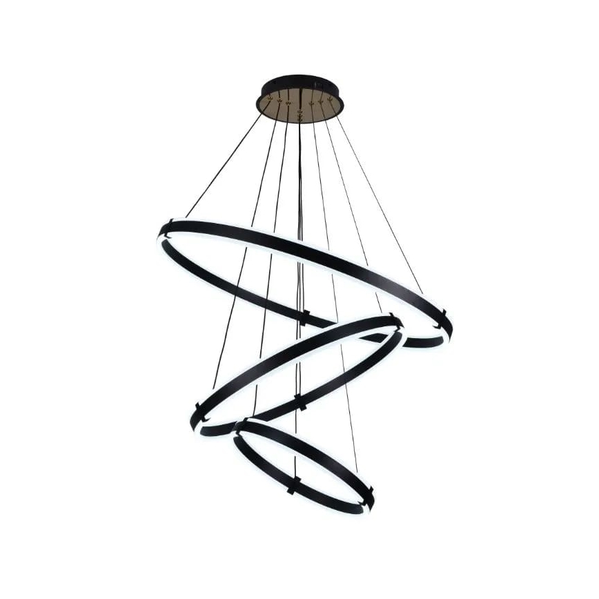 LED Fényerőszabályzós csillár kábelre szerelve LED/250W/230V 3000-6500K átm. 80 cm + távirányító