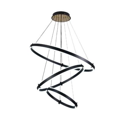 LED Fényerőszabályzós csillár kábelre szerelve LED/250W/230V 3000-6500K átm. 80 cm + távirányító