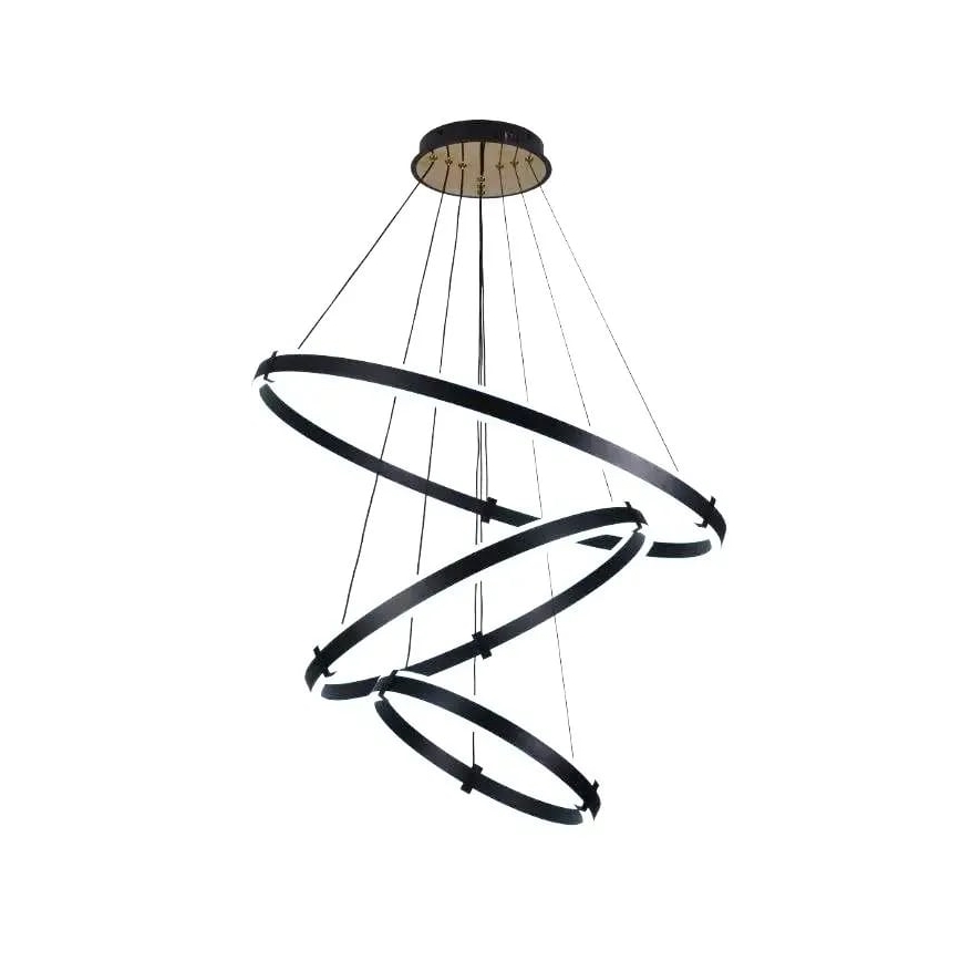 LED Fényerőszabályzós csillár kábelre szerelve LED/250W/230V 3000-6500K átm. 80 cm + távirányító