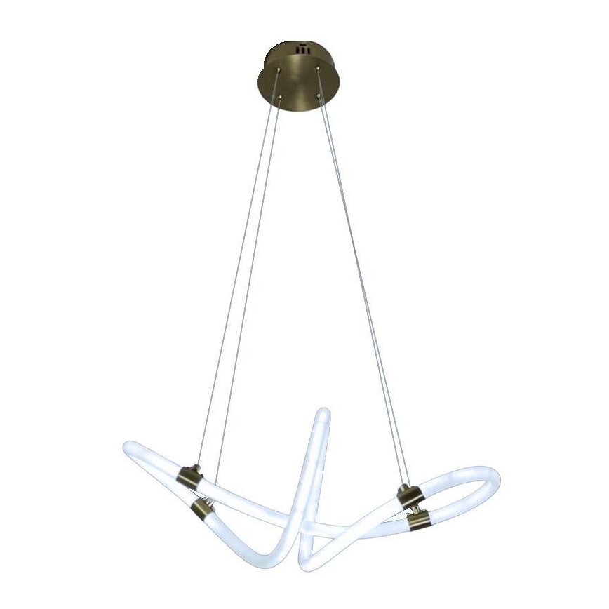 LED Fényerőszabályzós csillár kábellel LED/25W/230V 3000-6500K + távirányító