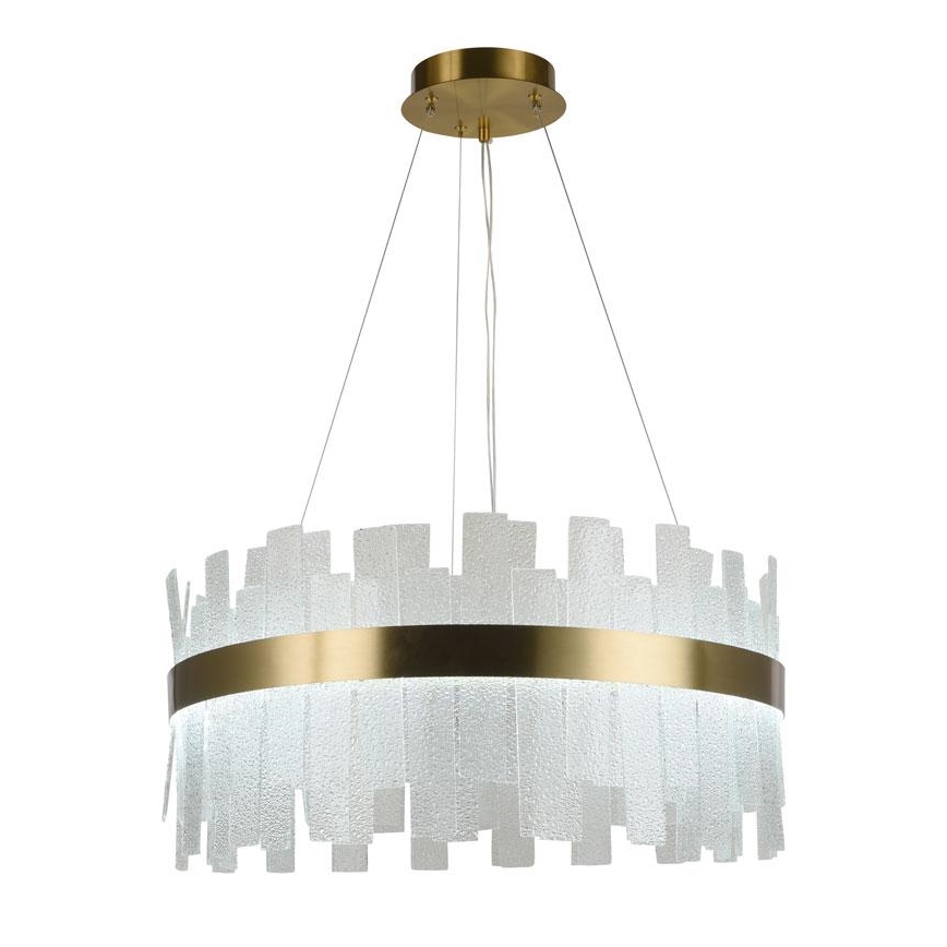 LED állítható fényerejű kristály csillár kábellel LED/40W/230V 3000-6500K + távirányító