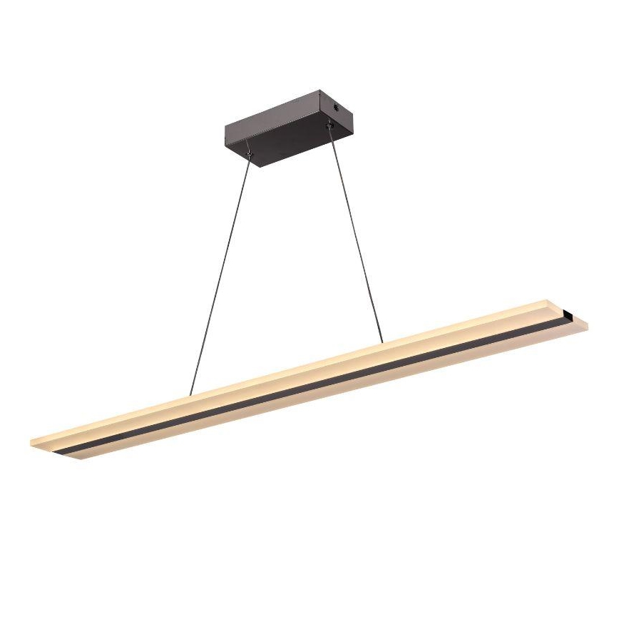 LED Fényerőszabályzós csillár kábelen LED/40W/230V 3000-6500K króm + távirányító