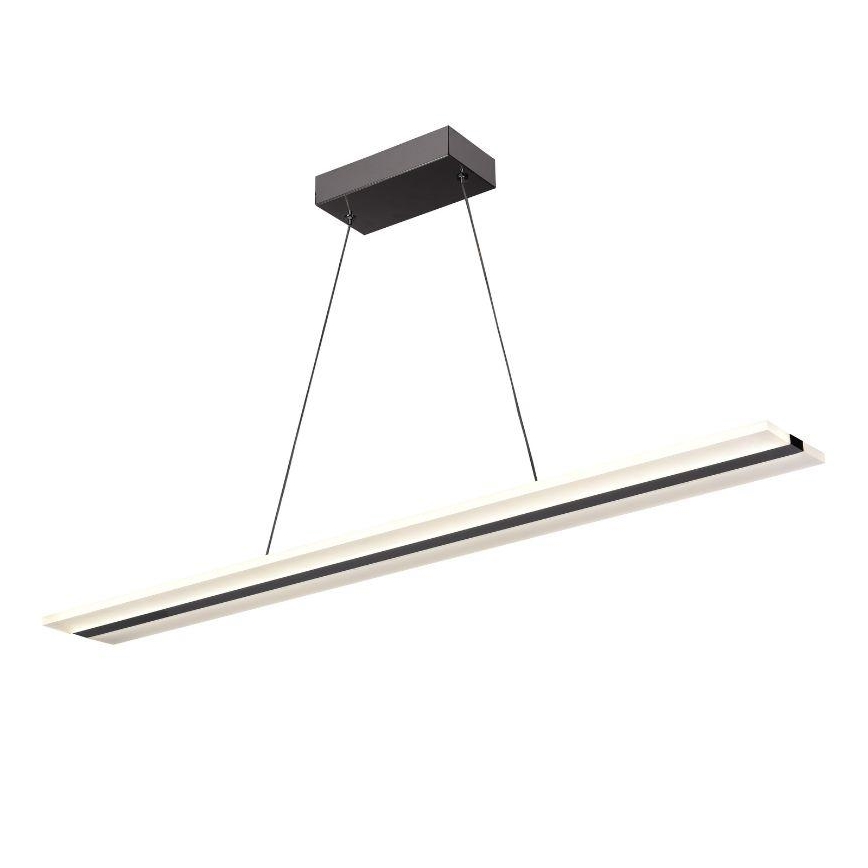 LED Fényerőszabályzós csillár kábelen LED/40W/230V 3000-6500K króm + távirányító