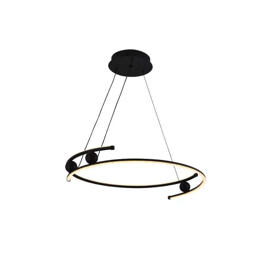 LED Fényerőszabályzós csillár kábellel LED/50W/230V 3000-6500K átm. 60 cm + távirányító