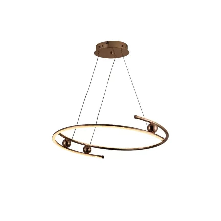 LED Fényerőszabályzós csillár kábellel LED/50W/230V 3000-6500K átm. 60 cm + távirányító