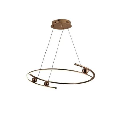 LED Fényerőszabályzós csillár kábellel LED/50W/230V 3000-6500K átm. 60 cm + távirányító