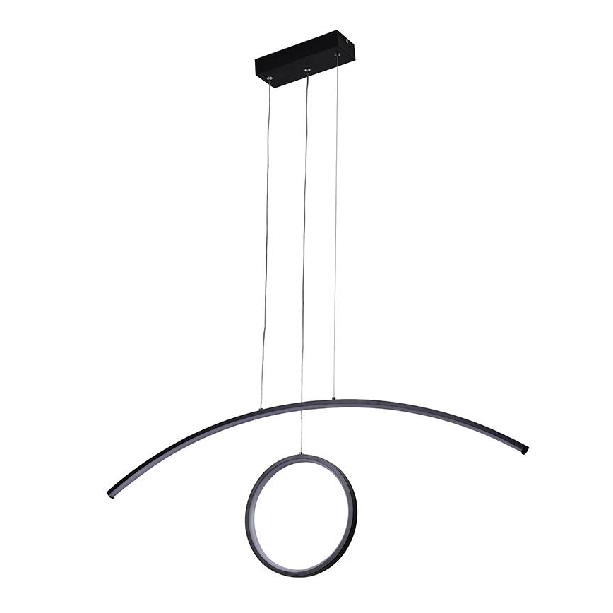 LED állítható fényerejű csillár kábelen LED/55W/230V 3000-6500K + távirányítóval