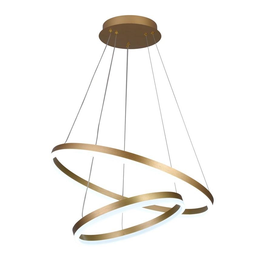 LED dimmelhető csillár kábelre szerelve LED/70W/230V 3000-6500K átm. 60 cm + távirányító