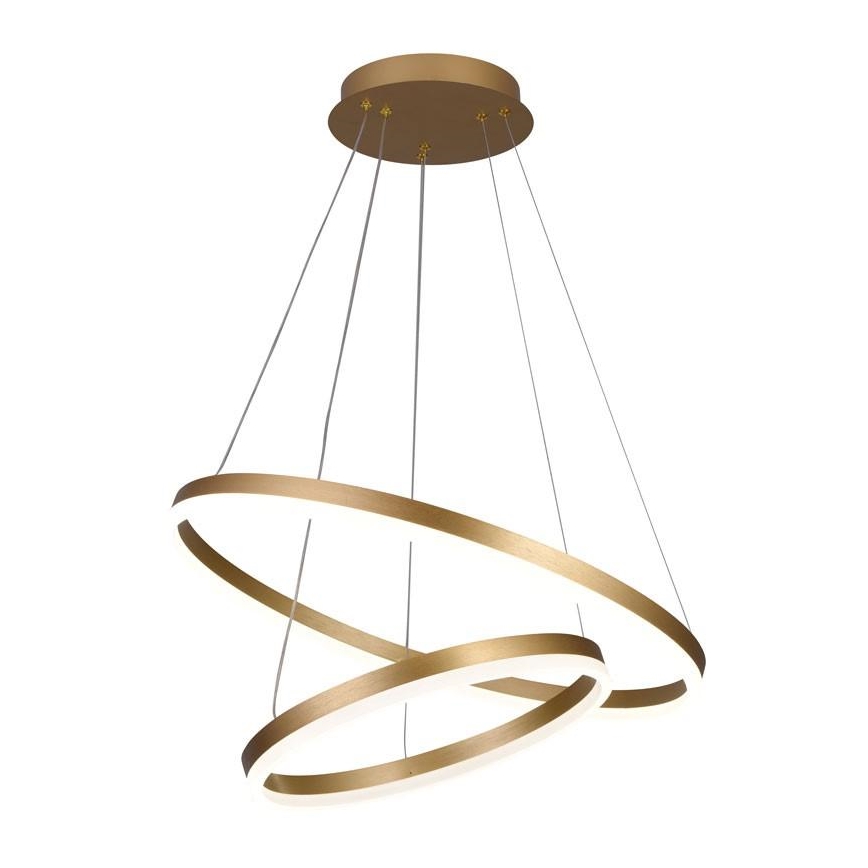 LED dimmelhető csillár kábelre szerelve LED/70W/230V 3000-6500K átm. 60 cm + távirányító