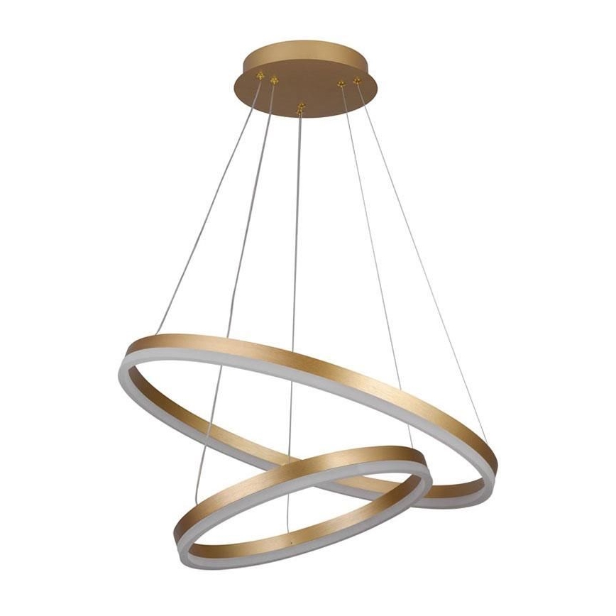 LED dimmelhető csillár kábelre szerelve LED/70W/230V 3000-6500K átm. 60 cm + távirányító