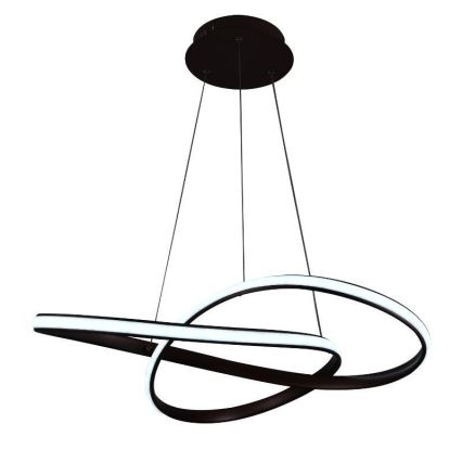 LED dimmelhető csillár kábelre szerelve LED/70W/230V 3000-6500K átm. 60 cm + távirányító