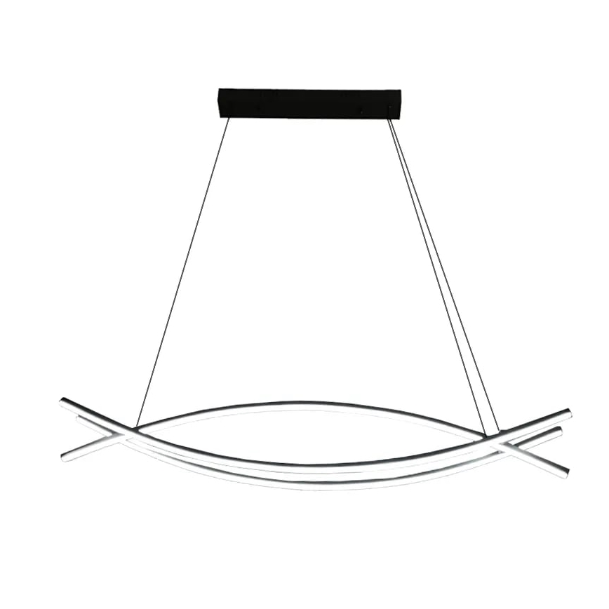 LED Fényerőszabályzós csillár kábellel LED/70W/230V 3000-6500K + távirányító