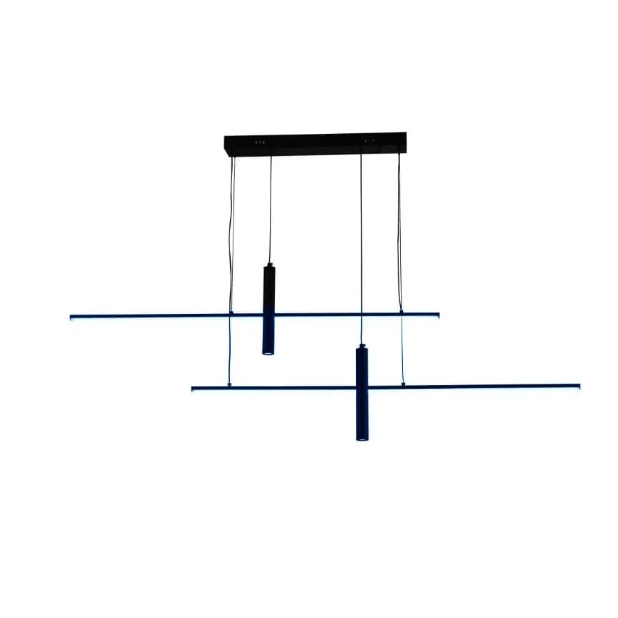 LED Fényerőszabályzós csillár kábellel LED/70W/230V 3000-6500K + távirányító