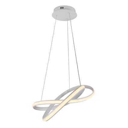LED Fényerőszabályzós csillár kábellel LED/70W/230V 3000-6500K átm. 55 cm fehér + távirányító