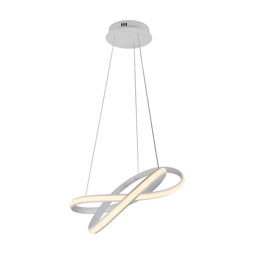 LED Fényerőszabályzós csillár kábellel LED/70W/230V 3000-6500K átm. 55 cm fehér + távirányító
