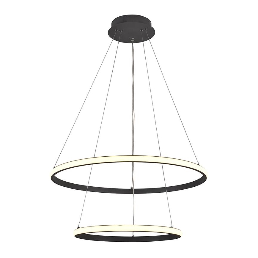LED Fényerőszabályzós csillár kábellel LED/75W/230V 3000-6500K átm. 60 cm + távirányító