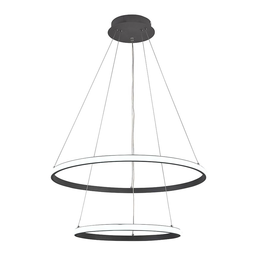 LED Fényerőszabályzós csillár kábellel LED/75W/230V 3000-6500K átm. 60 cm + távirányító