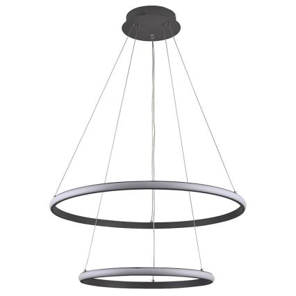 LED Fényerőszabályzós csillár kábellel LED/75W/230V 3000-6500K átm. 60 cm + távirányító