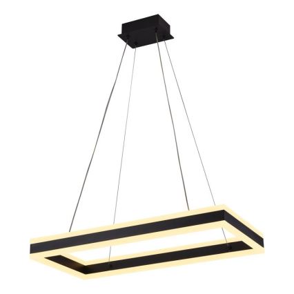 LED Fényerőszabályzós csillár kábellel LED/80W/230V 3000-6500K + távirányító