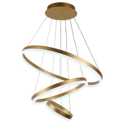 LED Fényerőszabályzós csillár kábellel LED/85W/230V 3000-6500K átm. 60 cm + távirányító